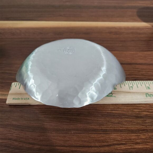 Wendell August Noahs Ark Trinket Box With Lid Trinket Plate Dish Forged Metal - Picture 10 of 11